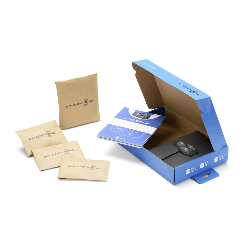 Interphone U-COM3 bluetooth headset Single Pack