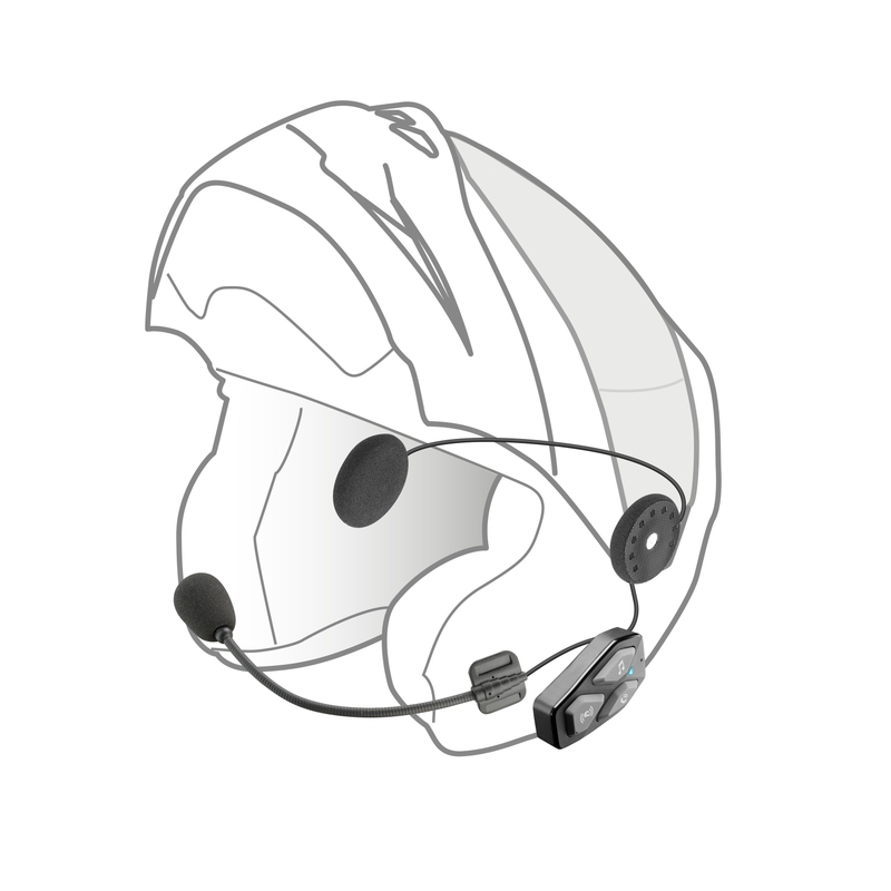 Interphone U-COM3 bluetooth headset Single Pack