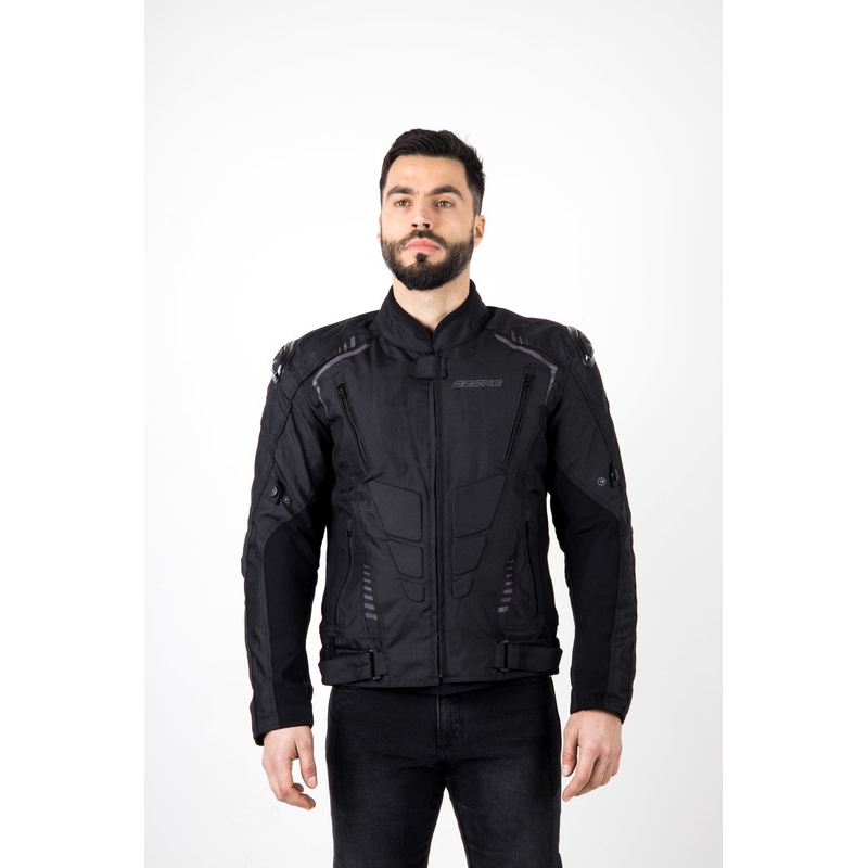 Ozone Pulse motoros kabát fekete-szürke