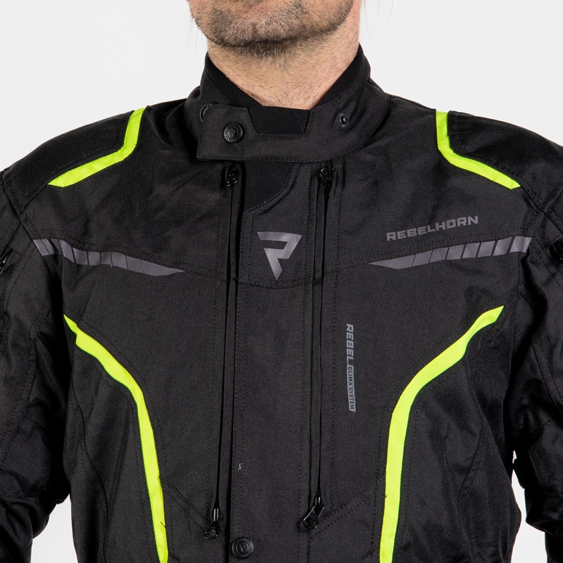 Rebelhorn Hiker III motoros dzseki fekete-neon sárga