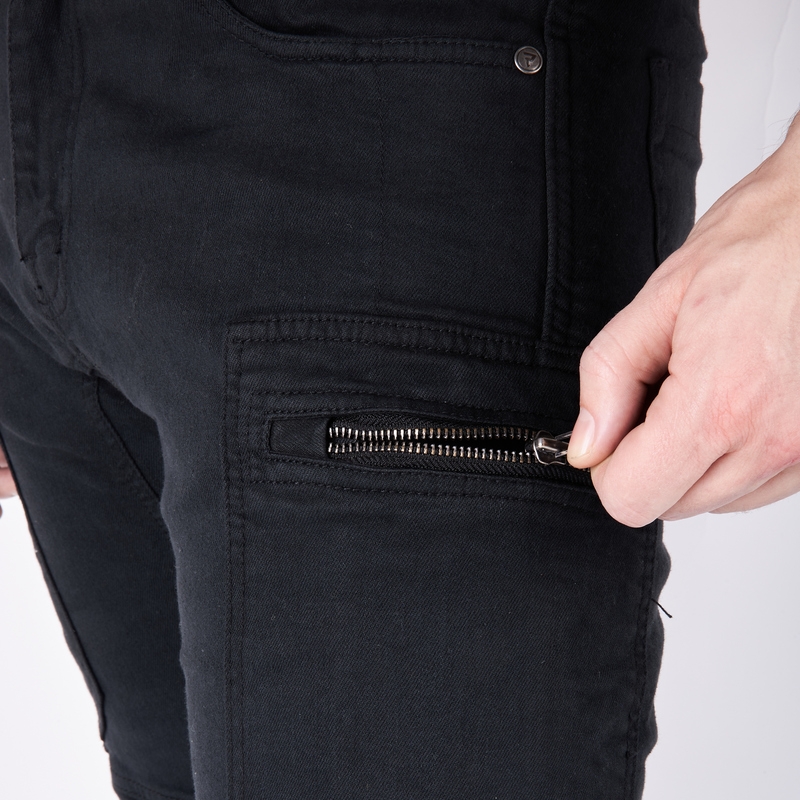 Rebelhorn Urban III motoros farmernadrág fekete