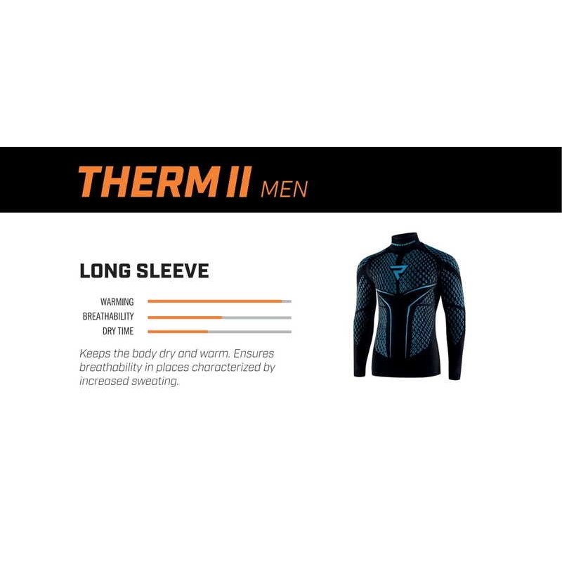 Rebelhorn Therm II termo aláöltöző fekete-kék