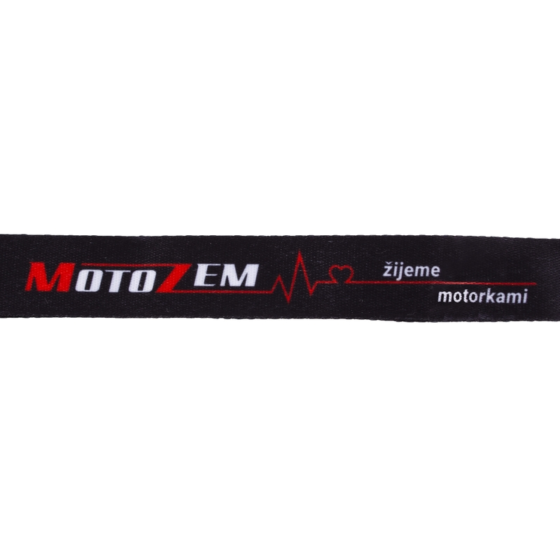 MotoZem Žijeme motorkami nyakpánt kulcstartó