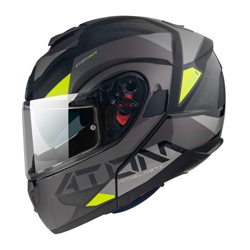 MT Atom SV W17 B2 felnyitható bukósisak szürke