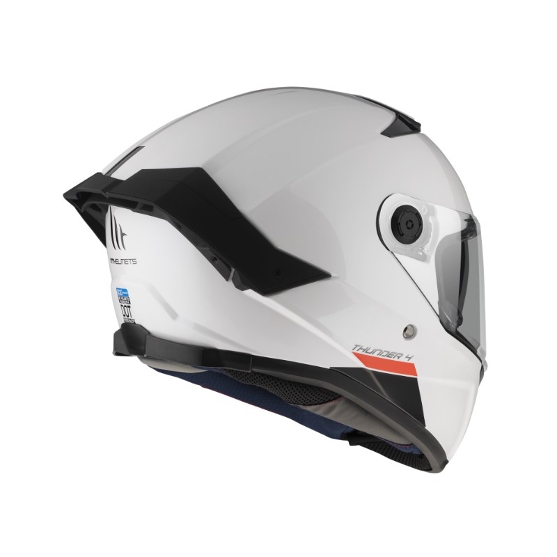 MT FF118SV Thunder 4 SV zárt motoros bukósisak gyöngyházfehér