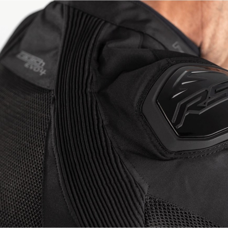 Motoros kabát RST Tractech Evo 4 Mesh Lightwight CE fekete kiárusítás