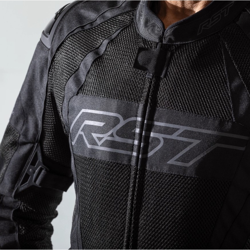 Motoros kabát RST Tractech Evo 4 Mesh Lightwight CE fekete kiárusítás