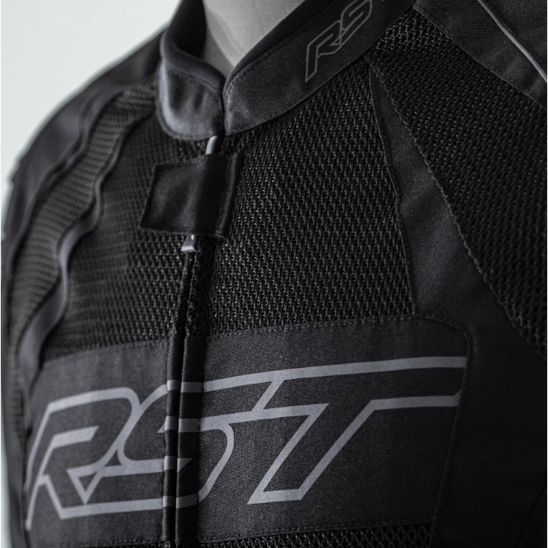 Motoros kabát RST Tractech Evo 4 Mesh Lightwight CE fekete kiárusítás