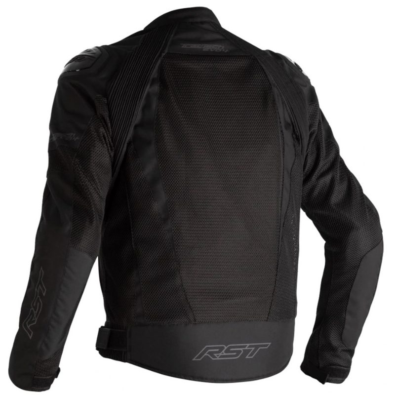 Motoros kabát RST Tractech Evo 4 Mesh Lightwight CE fekete kiárusítás