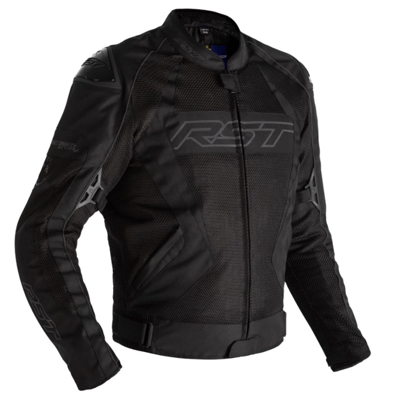 Motoros kabát RST Tractech Evo 4 Mesh Lightwight CE fekete kiárusítás