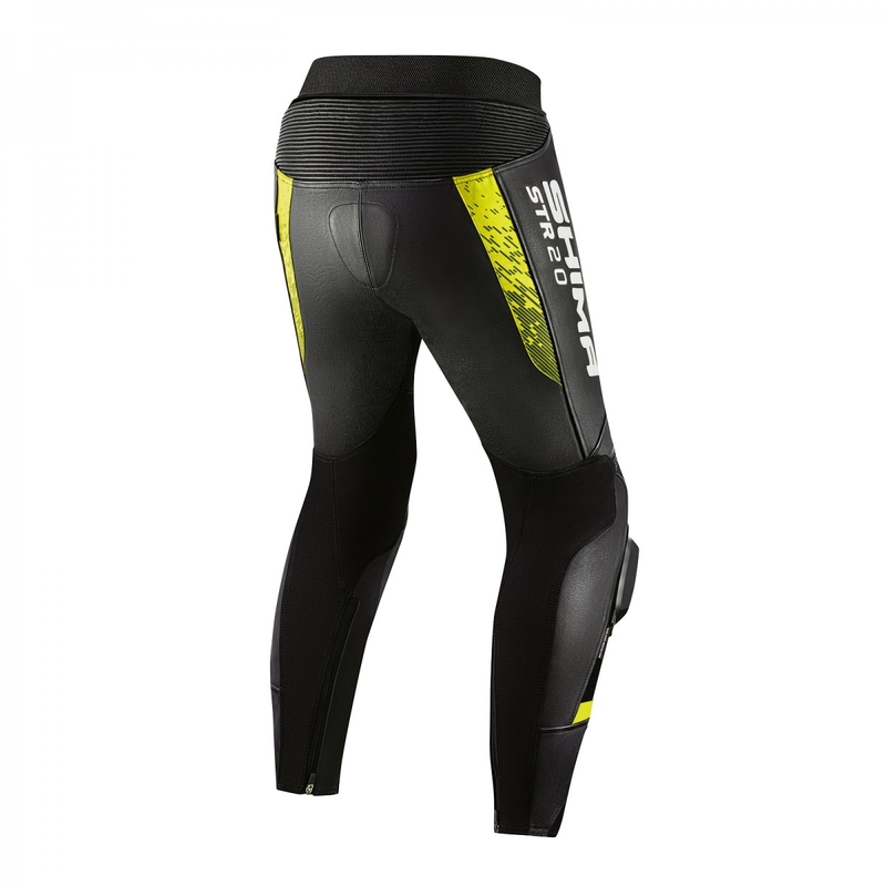 Shima STR 2.0 motoros nadrág fekete-fluo sárga