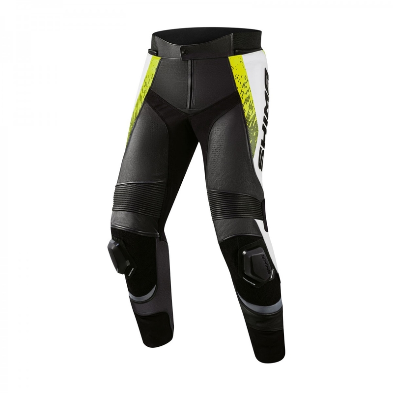 Shima STR 2.0 motoros nadrág fekete-fehér-fluo sárga