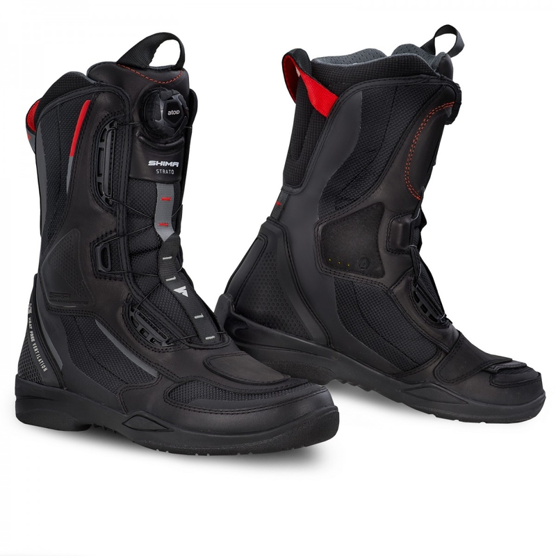 Shima Strato motoros csizma fekete