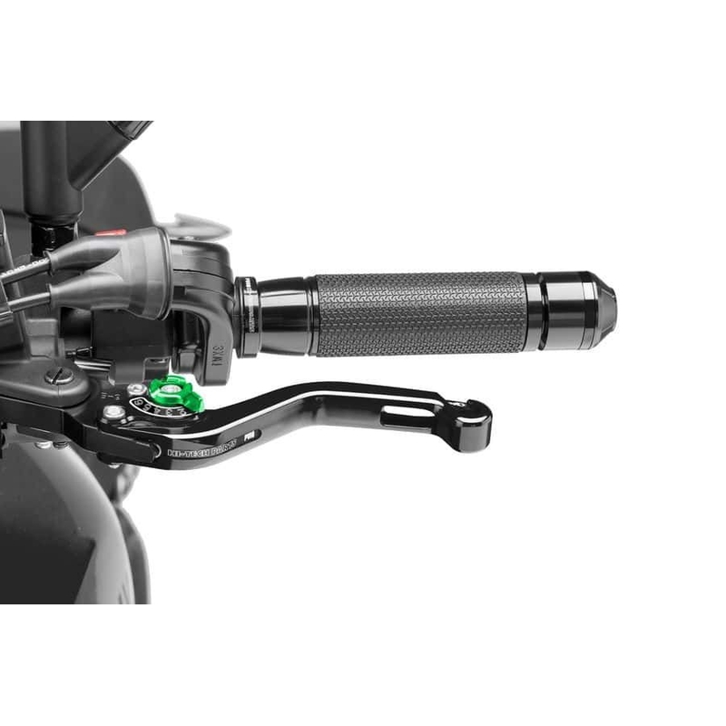 Clutch lever without adapter PUIG rövid fekete/zöld
