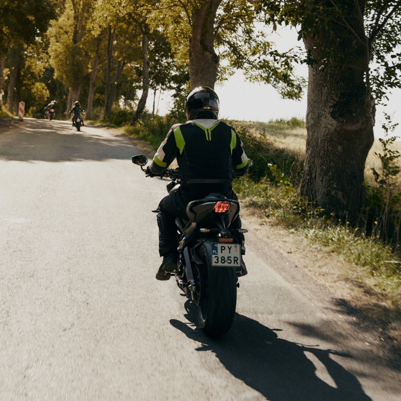 Ozone Flow motoros kabát fekete-szürke-fluo sárga kiárusítás