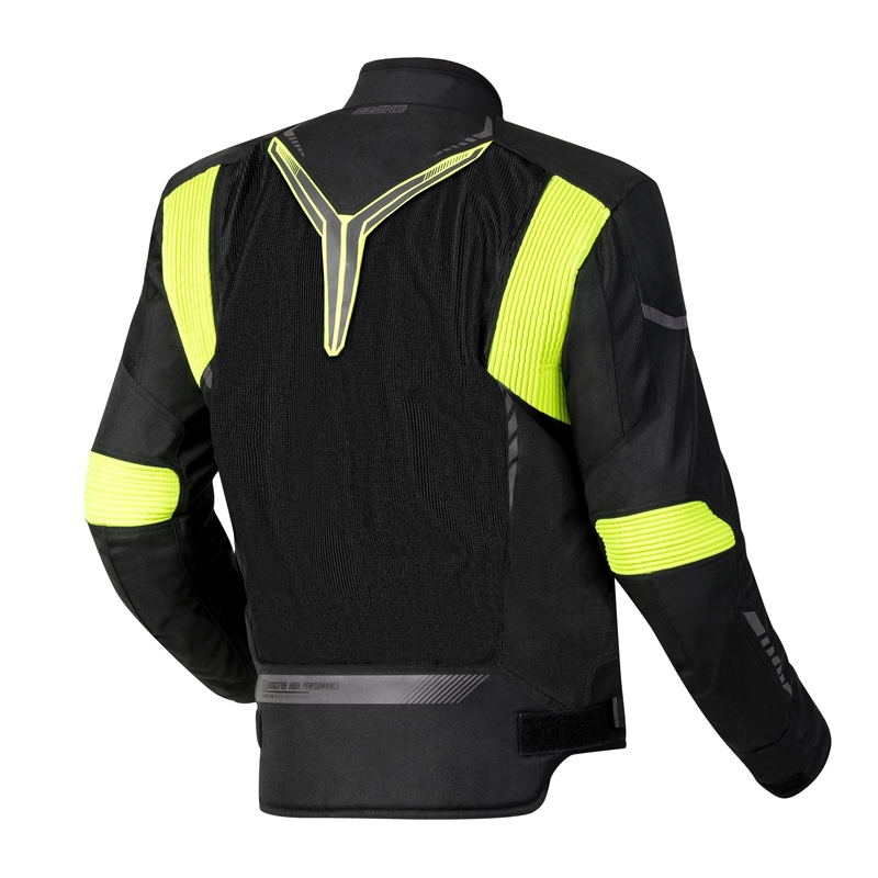 Ozone Flow motoros kabát fekete-fluo sárga kiárusítás