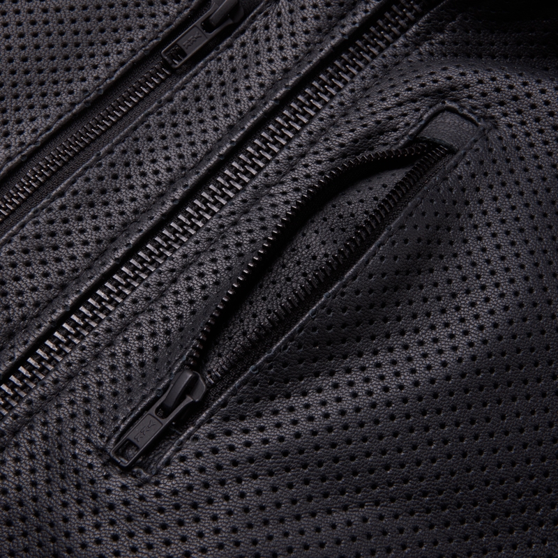 Rebelhorn Impala motoros kabát perforált fekete