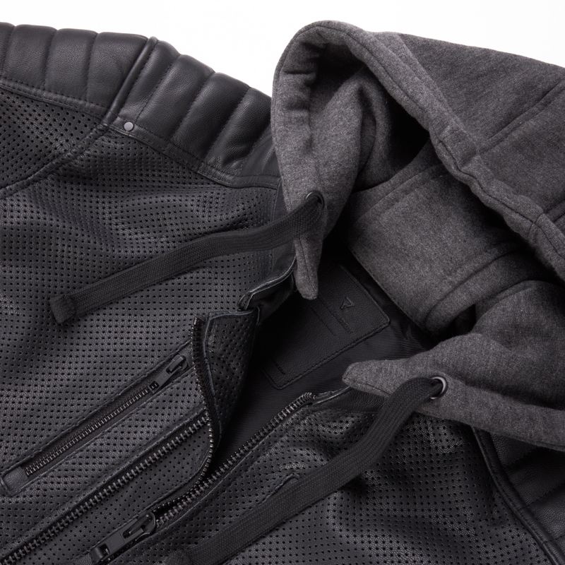 Rebelhorn Impala motoros kabát perforált fekete