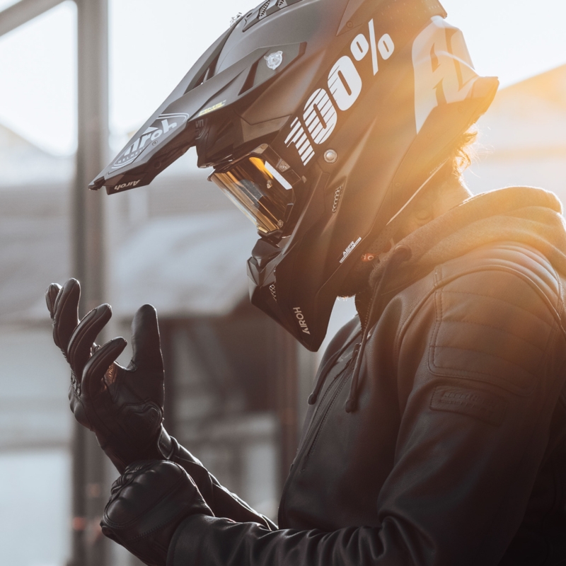 Rebelhorn Impala motoros kabát perforált fekete