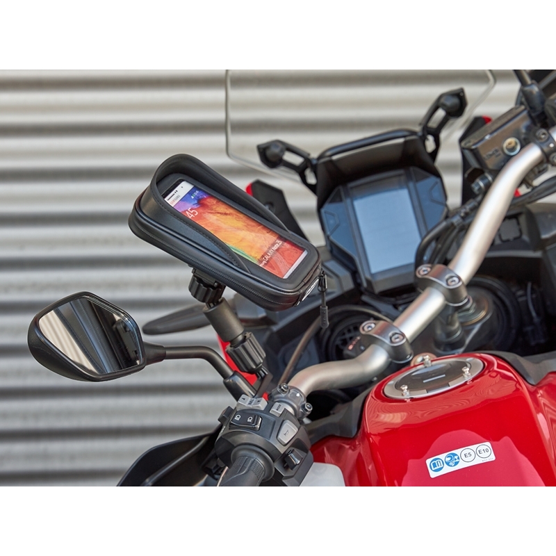 Smartphone holder SHAD 160x80 mm (6,0") a visszapillantó tükörre