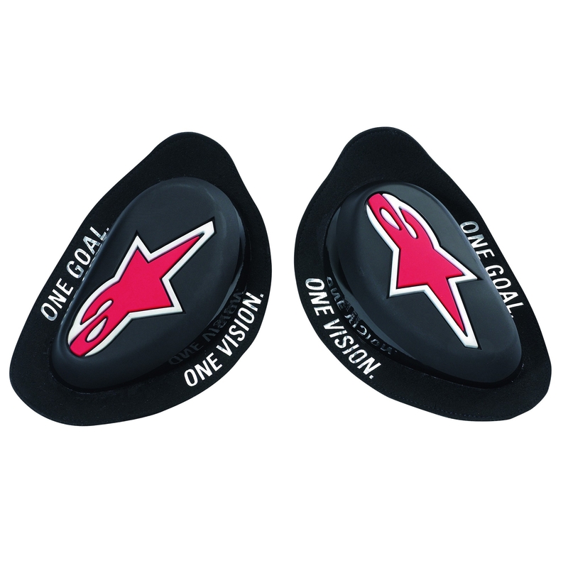 Térdsliderek Alpinestar GP fekete-piros