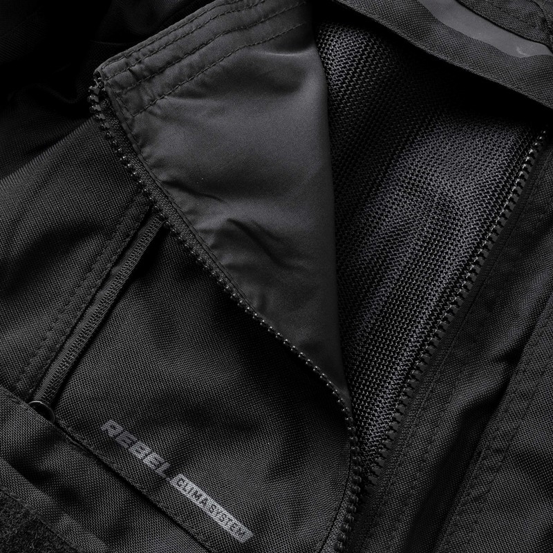 Rebelhorn Cubby IV motoros kabát fekete kiárusítás