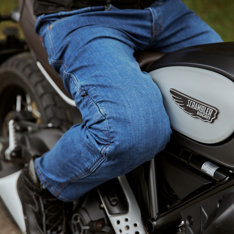 Rebelhorn Classic III SF női motoros farmernadrág kék koptatott kiárusítás