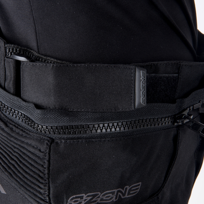 Női motoros nadrág Ozone Jet II fekete kiárusítás