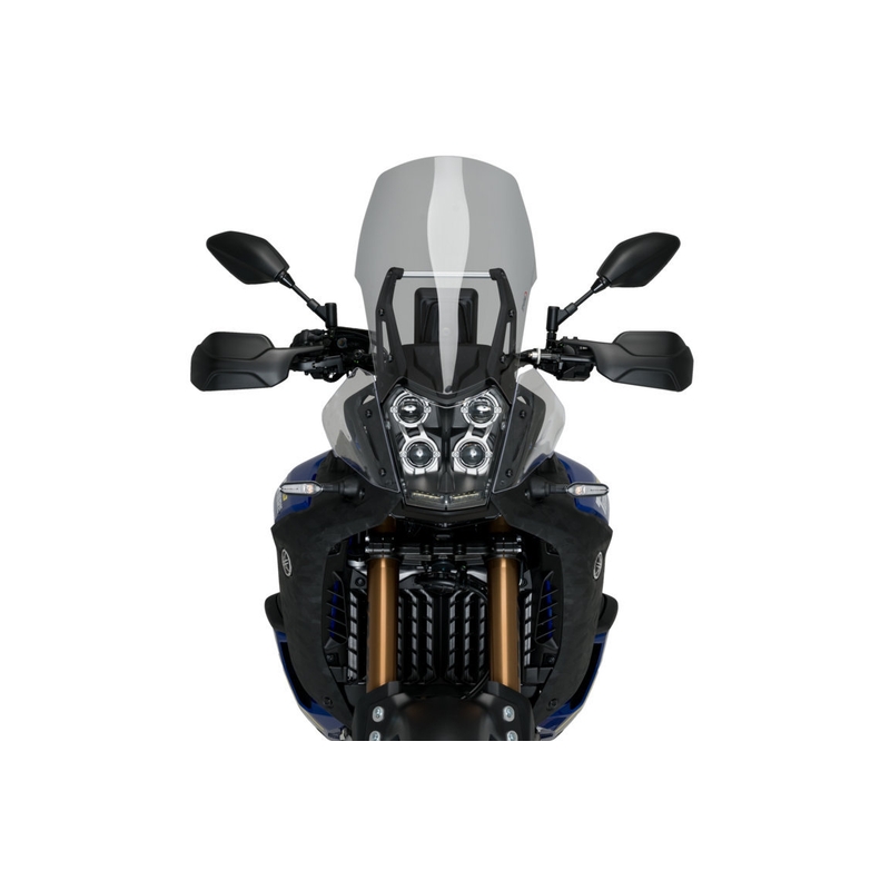 Windscreen PUIG TOURING PLUS smoke részére YAMAHA XTZ 700 Tenere 700 2019-2024