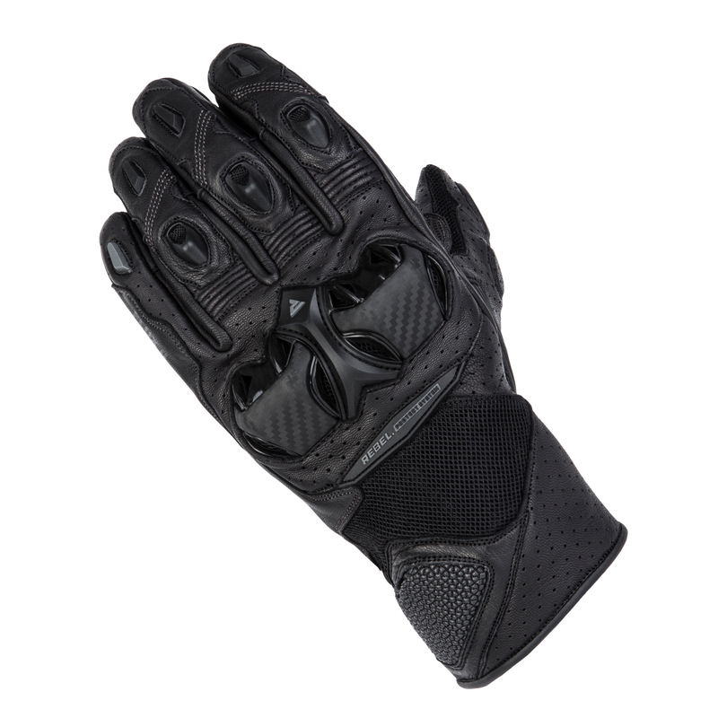 Rebelhorn Flux II motoros kesztyű fekete