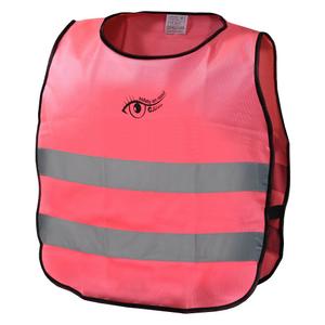 Biztonsági kabát rózsaszín gyerekeknek SOR EN 1150:1999