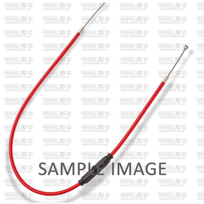 Universal rear brake cable Venhill piros
