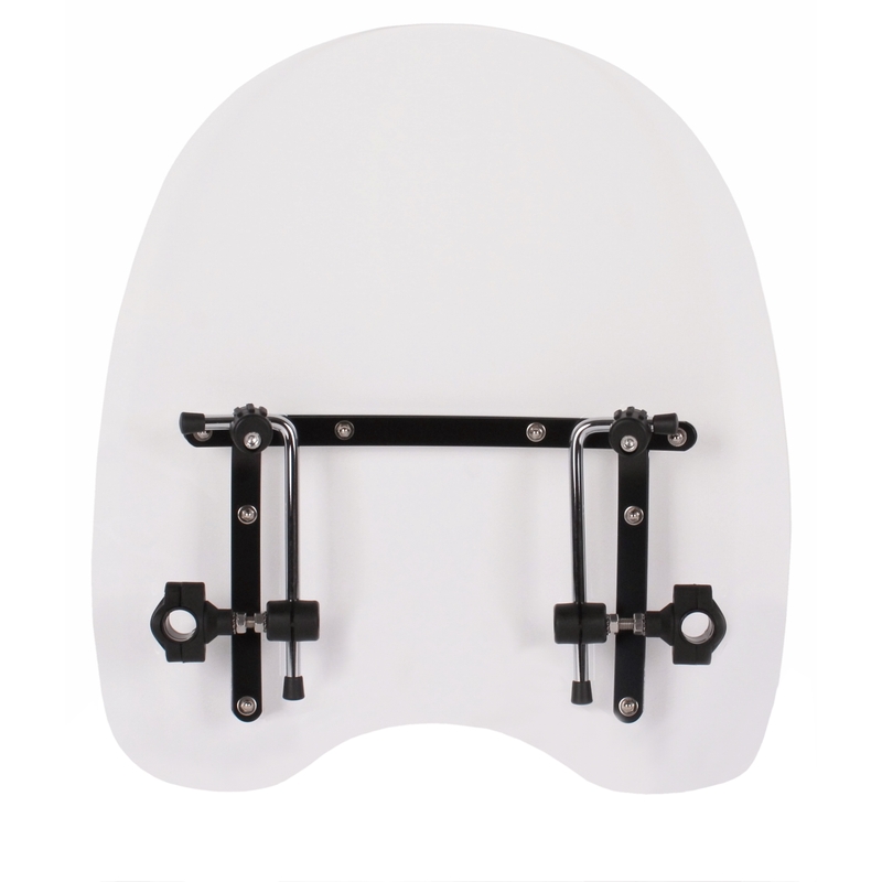 Motorkerékpár plexi R-TECH Universal B - átlátszó