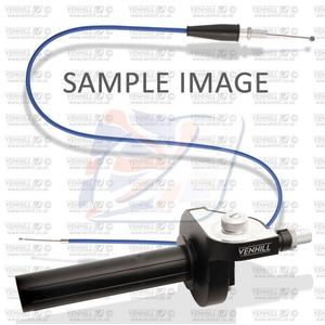 Twistgrip conversion 600A Venhill S01-4-044/9-BL featherlight kék