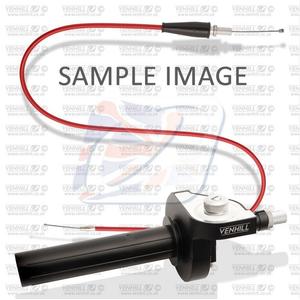 Twistgrip conversion 600A Venhill Y01-4-041/9-RD featherlight piros