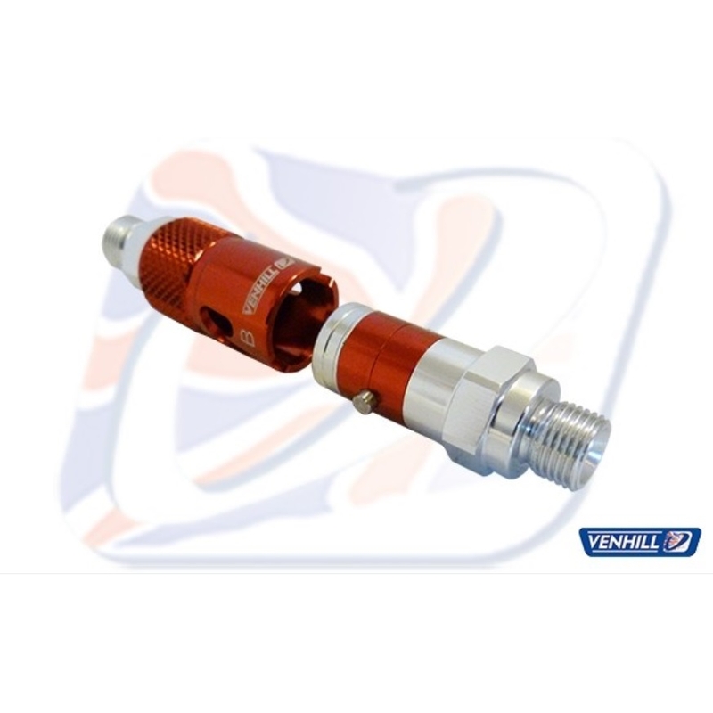 Quick release inline coupling Venhill 1/8TH BSP