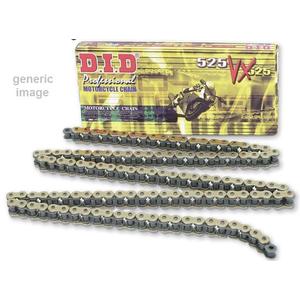 VX series X-Ring chain D.I.D Chain 525VX3 124 L arany/fekete
