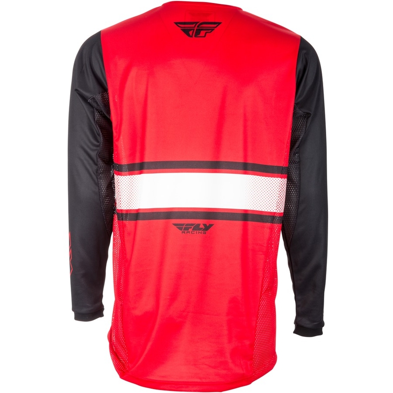 MOTOCROSS JERSEY FLY Racing Kinetic ERA 2018 - USA piros-fekete