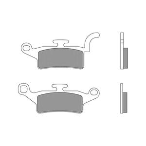Fékbetét BREMBO 07093 CC SCOOTER