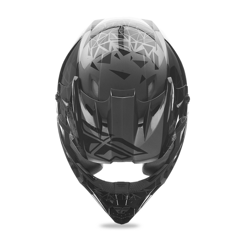 Motocross Sisak FLY Racing Kinetic CRUX - USA Fekete Akció kiárusítás