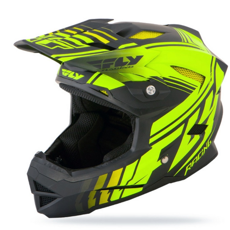 Motocross Sisak FLY Racing DEFAULT - USA fekete-fluo sárga