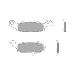 Fékbetét BREMBO 07KA19SA