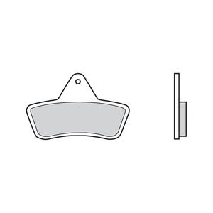 Fékbetét BREMBO 07GR54SD