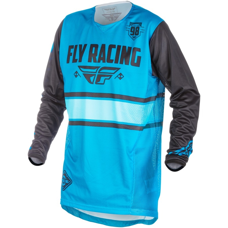 Motocross Jersey FLY Racing Kinetic ERA 2018 - USA kék-fekete