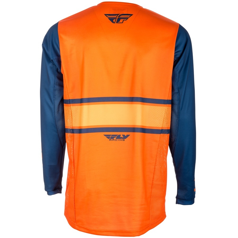 MOTOCROSS JERSEY FLY Racing Kinetic ERA 2018 - USA narancskék
