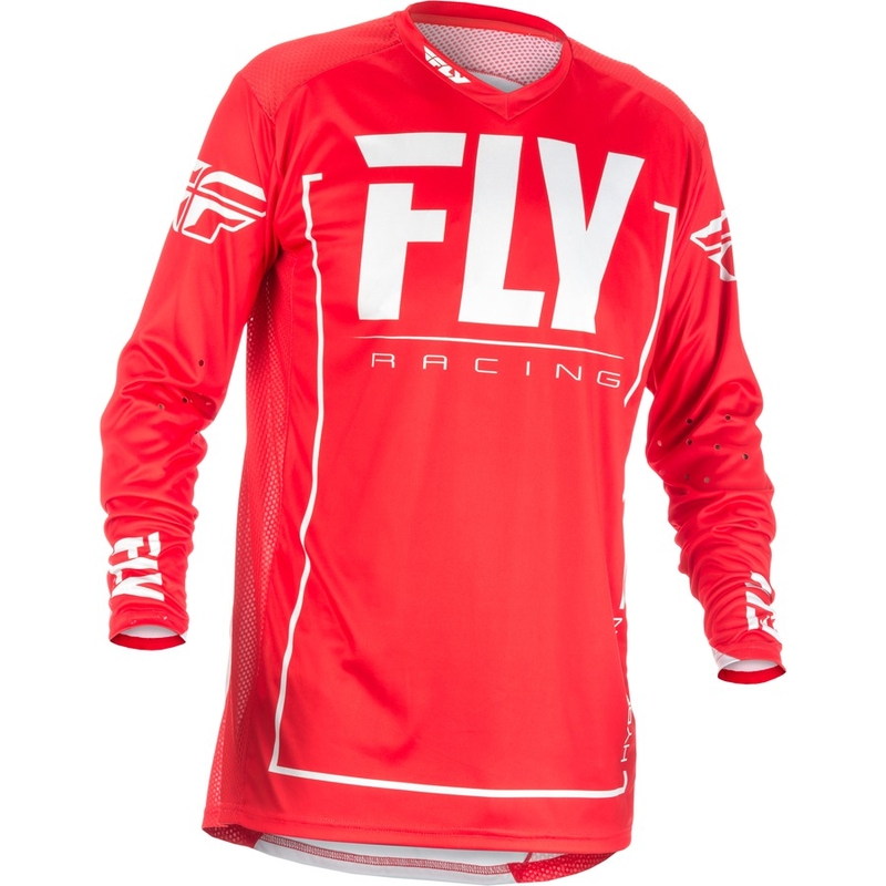 MOTOCROSS JERSEY FLY Racing LITE 2018 - USA piros-fehér