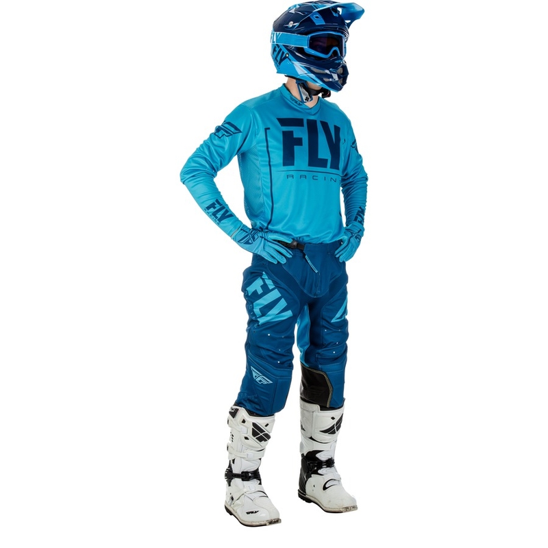 Motocross mez FLY Racing LITE 2018 - USA kék
