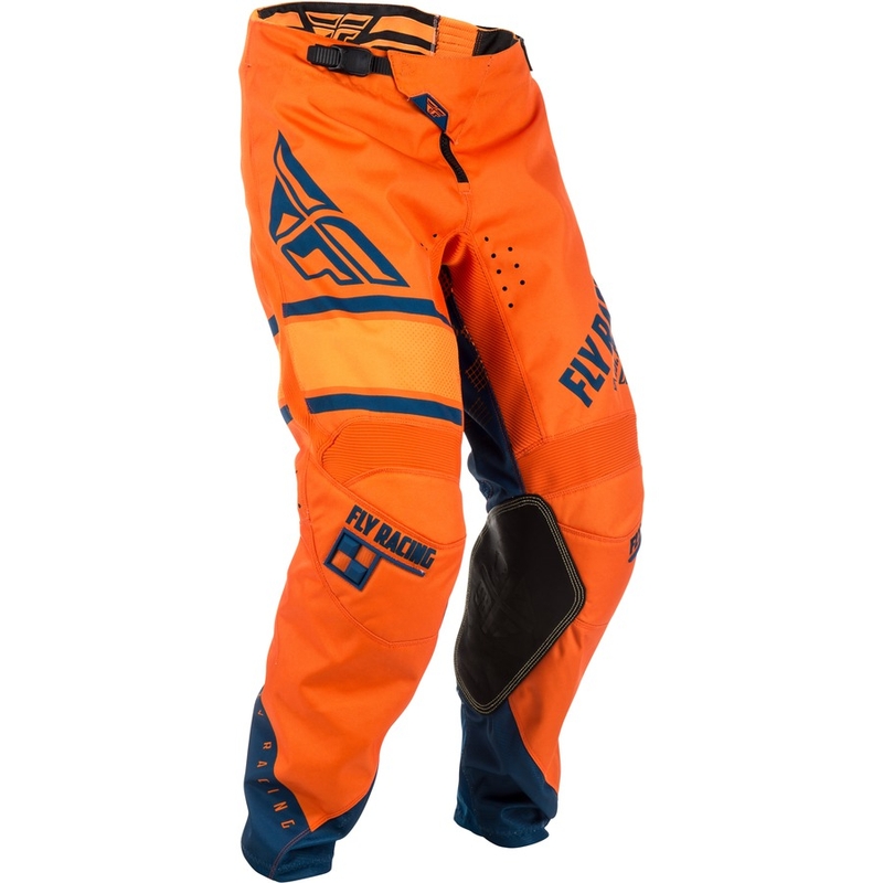 Motocross Pants FLY Racing Kinetic ERA 2018 - USA narancskék