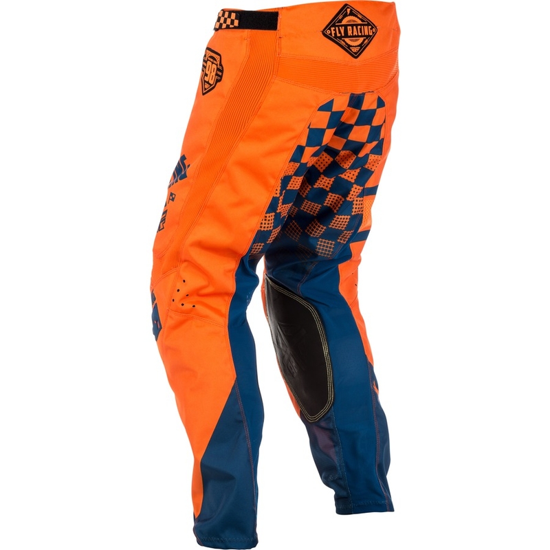 Motocross Pants FLY Racing Kinetic ERA 2018 - USA narancskék