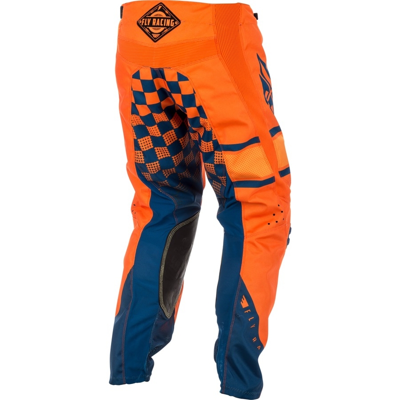 Motocross Pants FLY Racing Kinetic ERA 2018 - USA narancskék